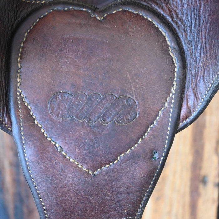 Vintage Visalia Stock Co. Matching Tooled & Stiudded Bridle & Breastcollar Set