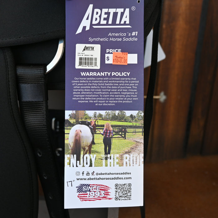 17" ABETTA TRAIL FINDER SADDLE