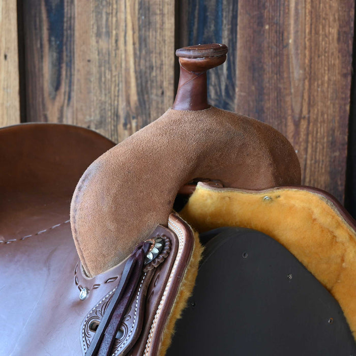 15" JEFF SMTIH BUSTER WELCH RANCH CUTTER SADDLE