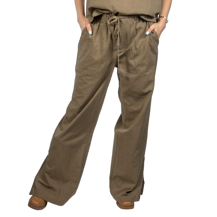 Dylan Light Olive Cargo Pant WOMEN - Clothing - Pants & Leggings Dylan