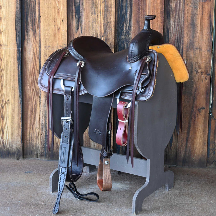 15.5" JEFF SMITH BUSTER WELCH RANCH CUTTER SADDLE