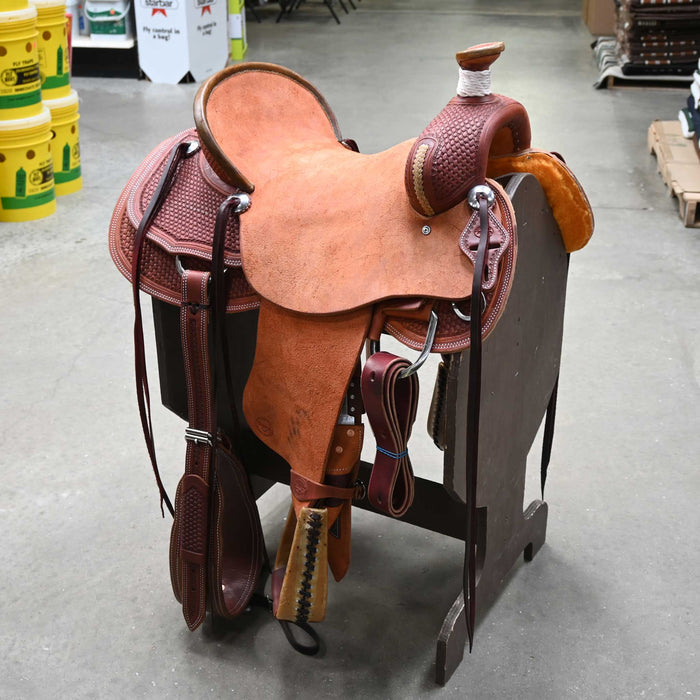 16" TESKEY'S RANCH ASSOCIATION SADDLE