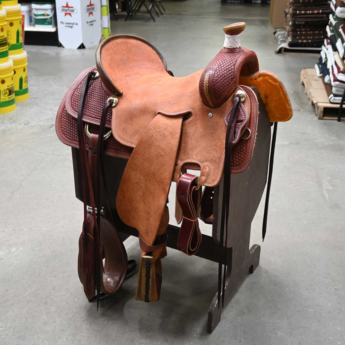 16" TESKEY'S RANCH ASSOCIATION SADDLE