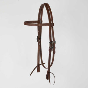 NEW Teskey's Heavy Oil Browband Headstall with Square Buckles Sale Barn Teskey's   