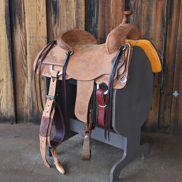 16" JEFF SMITH BUSTER WELCH RANCH CUTTER SADDLE