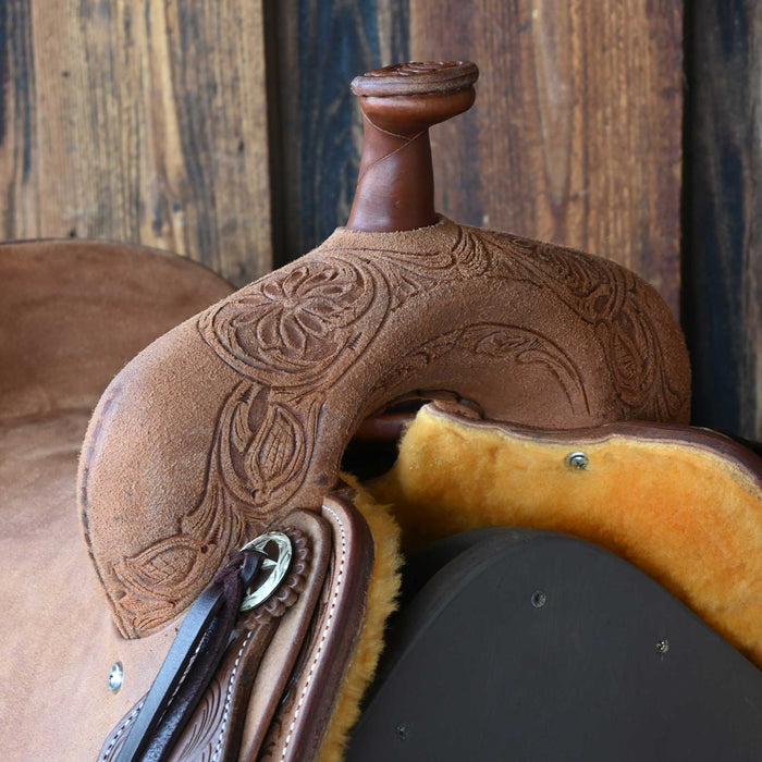 16" JEFF SMITH BUSTER WELCH RANCH CUTTER SADDLE