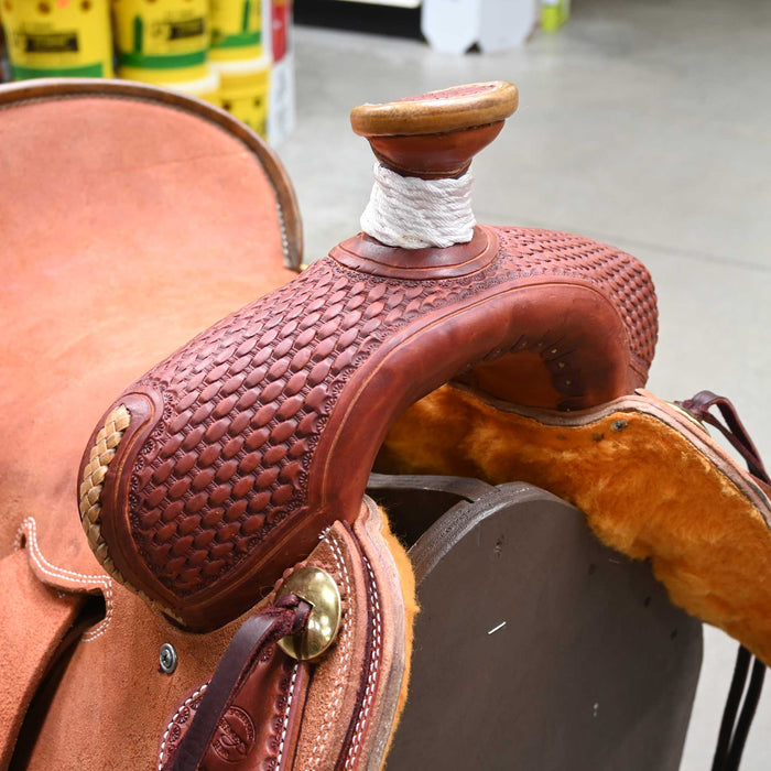 16" TESKEY'S RANCH ASSOCIATION SADDLE