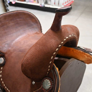 13.5" TESKEY'S BARREL SADDLE Saddles TESKEY'S SADDLERY LLC   