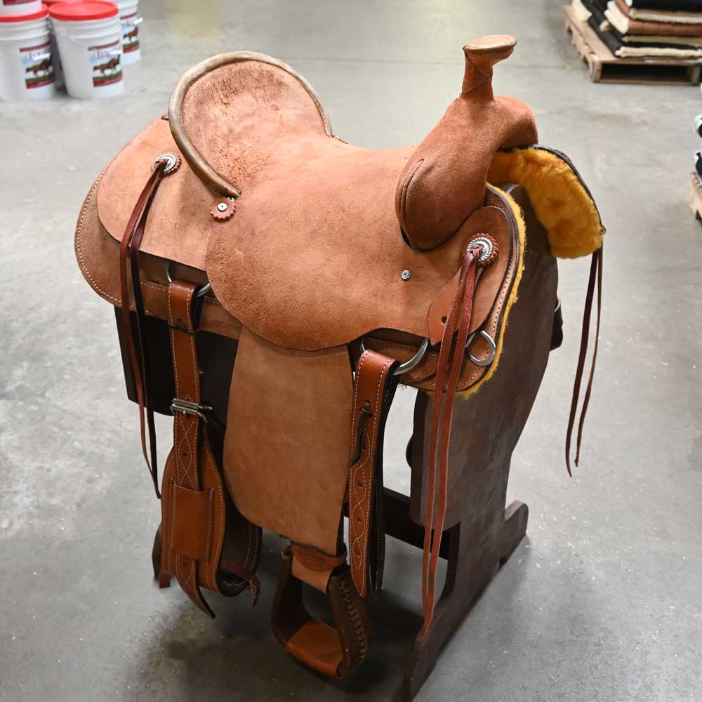 16.5" BRAZOS RIVER RANCH SADDLE Saddles Brazos River Saddlery