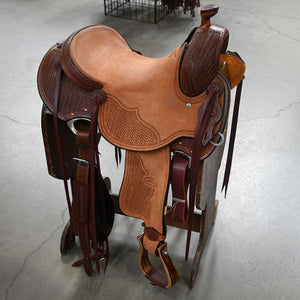 15.5" TESKEY'S RANCH VERSATILITY SADDLE Saddles TESKEY'S SADDLERY LLC   