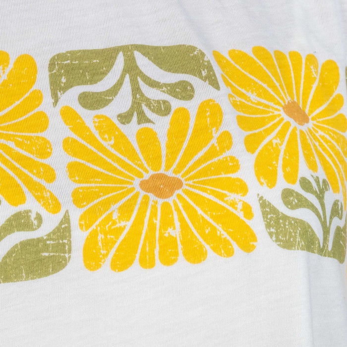 Roper Women's Sunflower Cream Tee WOMEN - Clothing - Tops - Short Sleeved Roper Apparel & Footwear