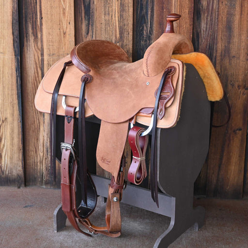 15.5" JEFF SMITH BUSTER WELCH RANCH CUTTER SADDLE Saddles - New Jeff Smith
