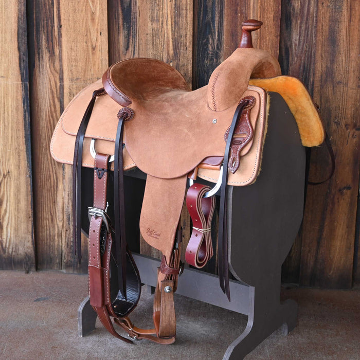 15.5" JEFF SMITH BUSTER WELCH RANCH CUTTER SADDLE