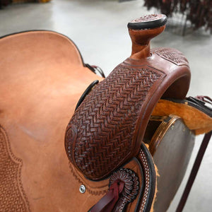 15.5" TESKEY'S RANCH VERSATILITY SADDLE Saddles TESKEY'S SADDLERY LLC   