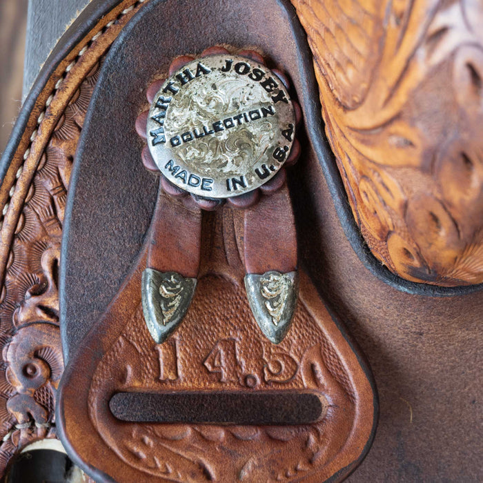 14.5" USED CIRCLE Y BARREL SADDLE
