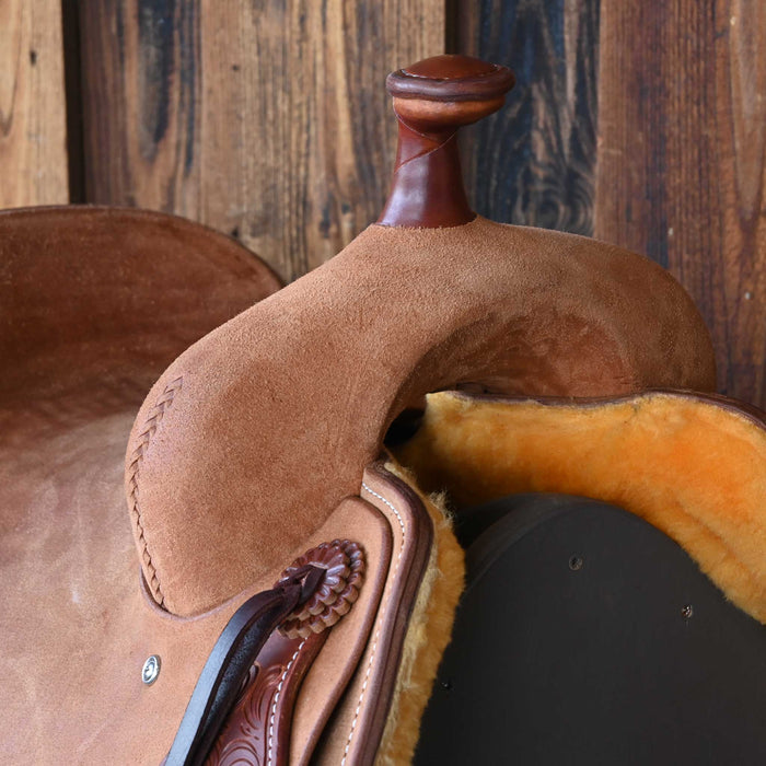 15.5" JEFF SMITH BUSTER WELCH RANCH CUTTER SADDLE