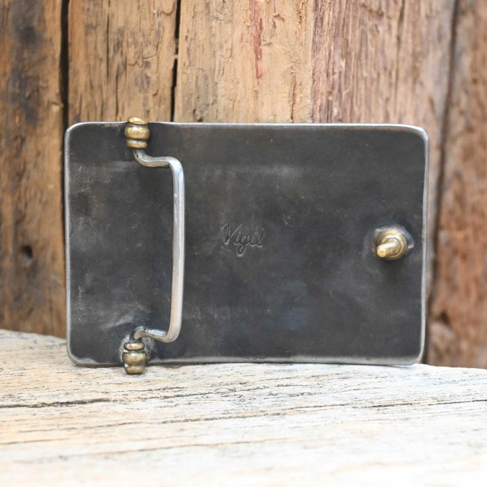 Vigil Handmade Silver Mounted Buckle ACCESSORIES - Additional Accessories - Buckles Vigil