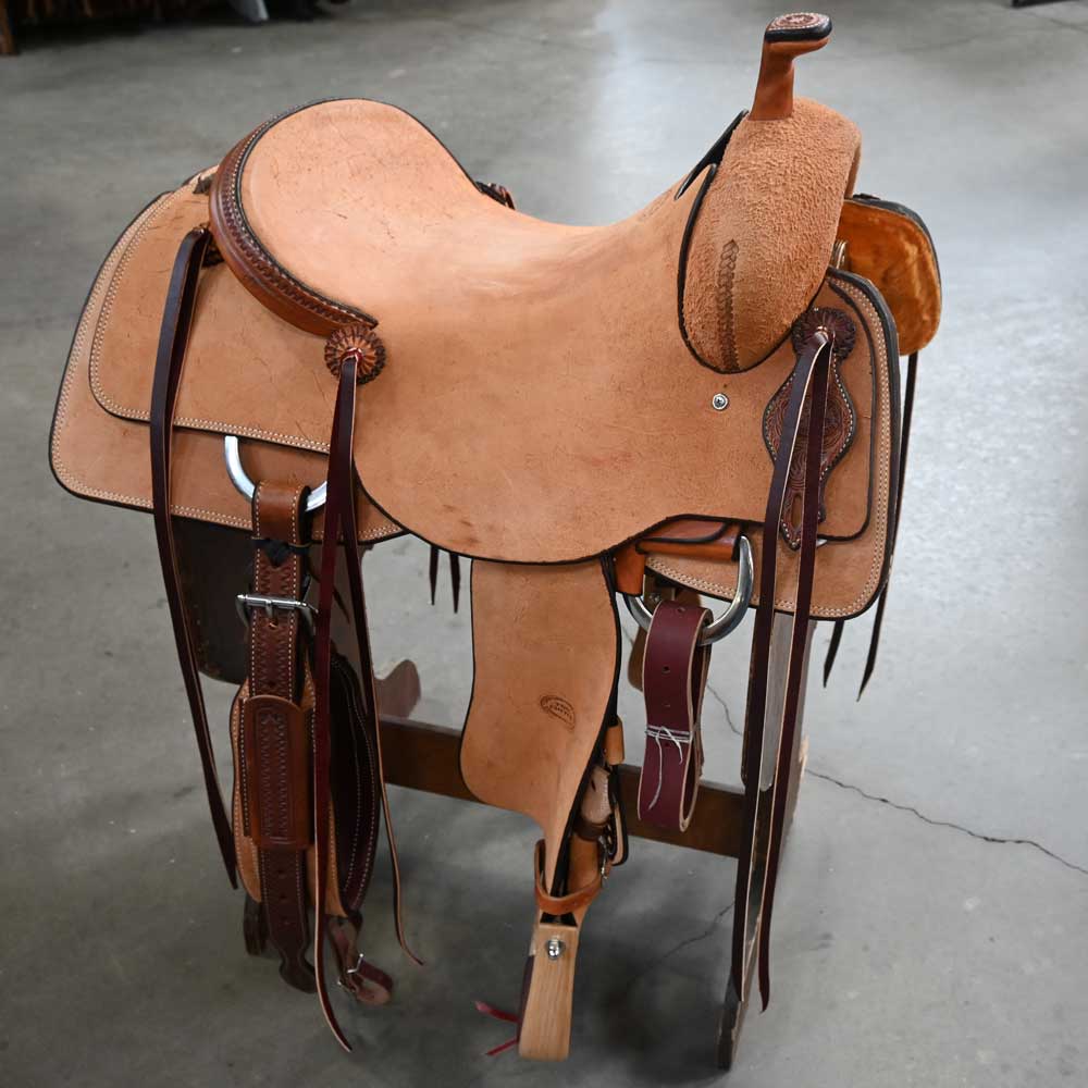 16.5" TESKEY'S PRO CUTTER RANCH CUTTER SADDLE Saddles TESKEY'S SADDLERY LLC   