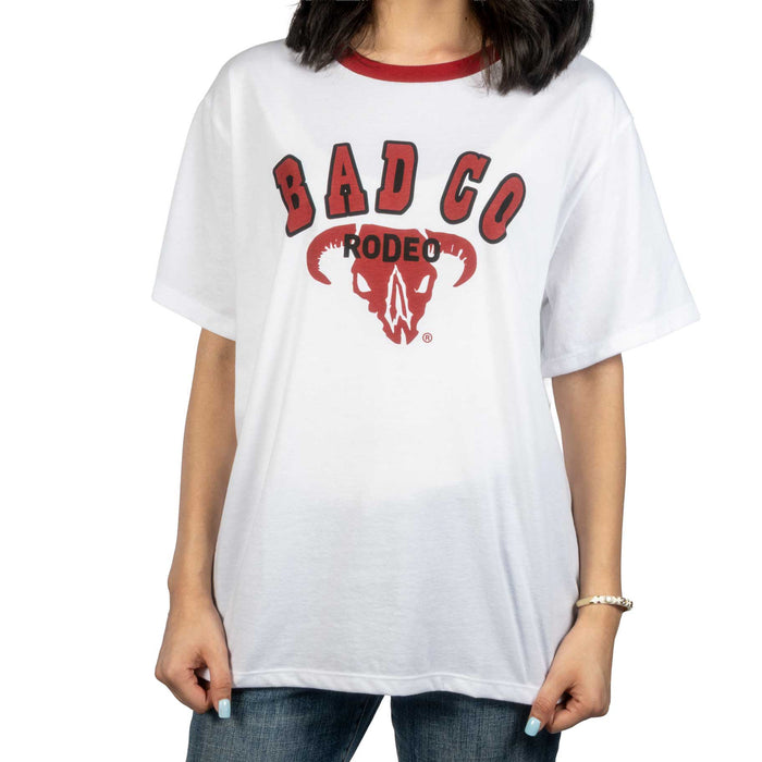 Hooey Women's Bad Company White Tee WOMEN - Clothing - Tops - Short Sleeved Hooey