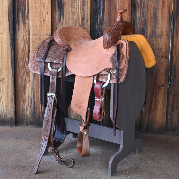 15.5" JEFF SMITH BUSTER WELCH RANCH CUTTER SADDLE