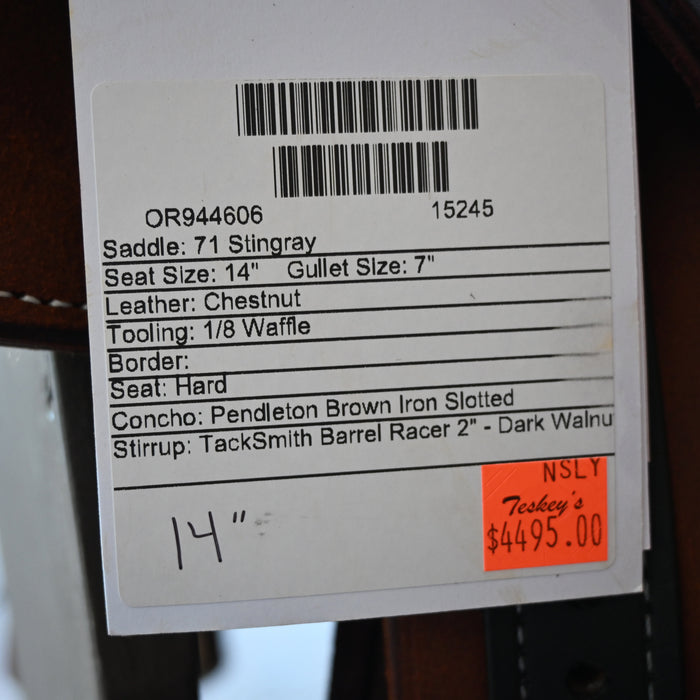 14" MARTIN STINGRAY BARREL SADDLE