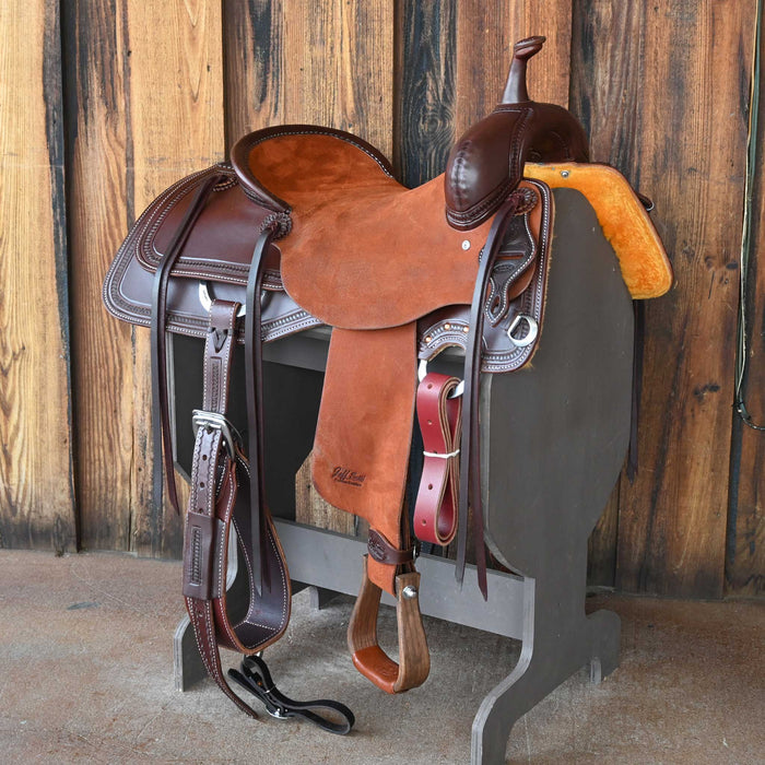 16" JEFF SMITH BEAU GALYEAN CUTTING SADDLE