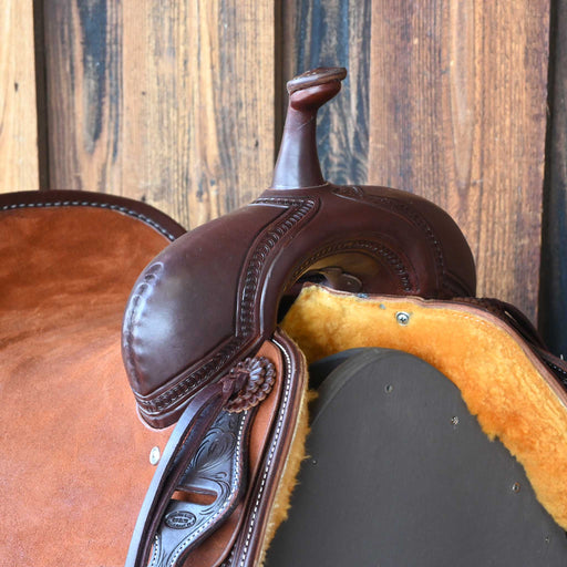 16" JEFF SMITH BEAU GALYEAN CUTTING SADDLE Saddles - New Jeff Smith
