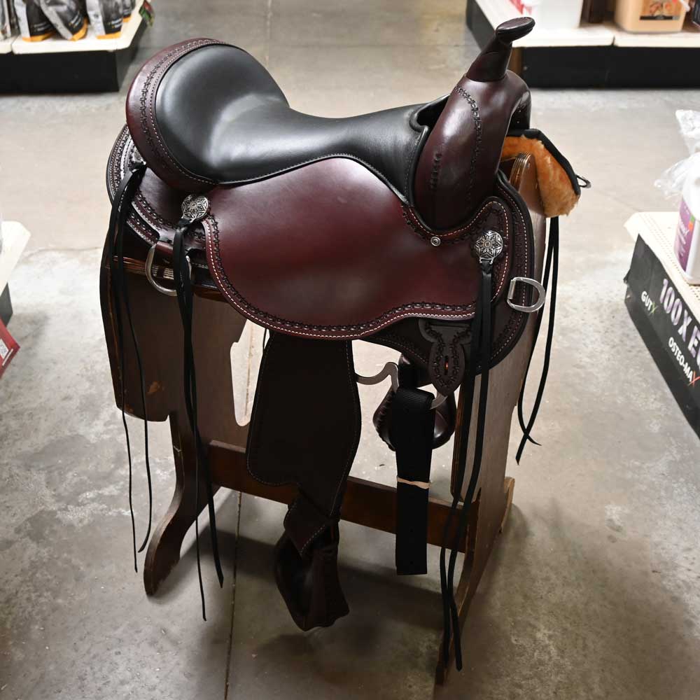 16" CIRCLE Y SALT RIVER FLEX2 TRAIL SADDLE Saddles Circle Y Saddlery