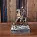 Vintage 1950's Cowboy Roping with a Gold finish Collectibles MISC