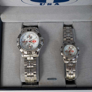 NEW USA Boy Watch Set Of 2 Sale Barn Teskey's White  