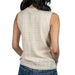 Dylan Jesse Sleeveless Cream Sweater Tank Top WOMEN - Clothing - Tops - Sleeveless Dylan