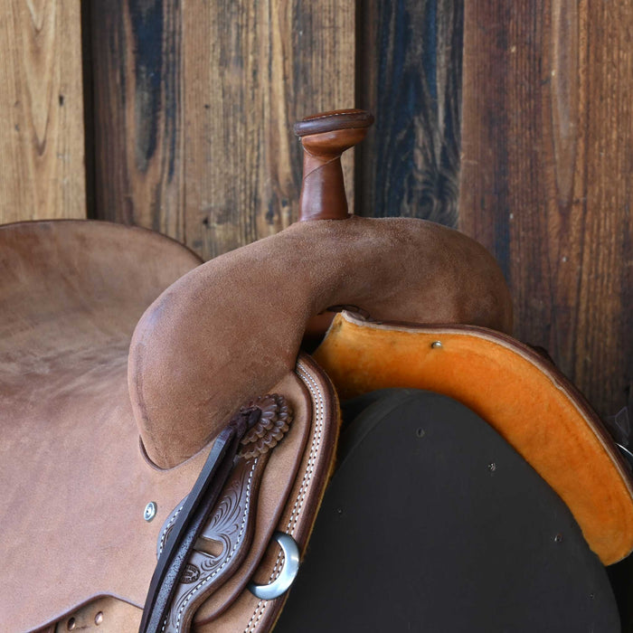 15.5" JEFF SMITH BEAU GALYEAN RANCH CUTTER SADDLE
