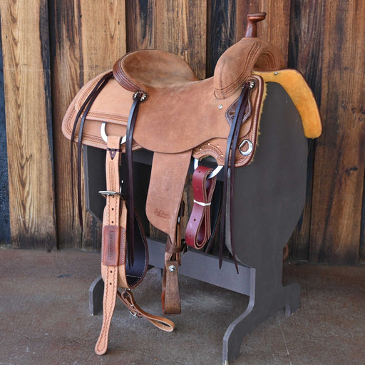 15.5" JEFF SMITH BUSTER WELCH RANCH CUTTER SADDLE Saddles - New Jeff Smith