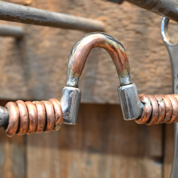 Cutrell Silver Mounted Correction Bit w/Copper Rings