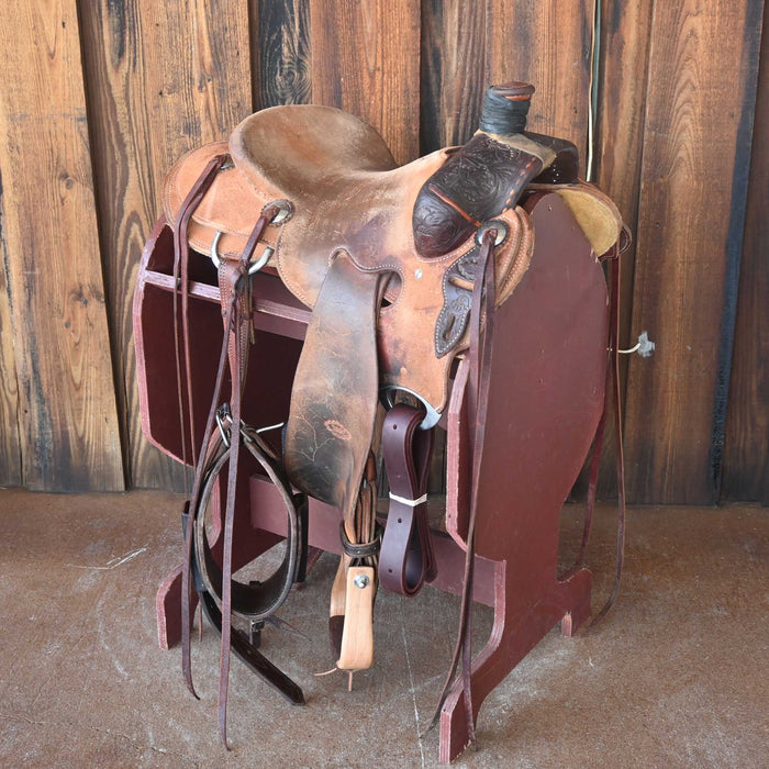 13.5" USED LUKE LANE RANCH SADDLE Saddles - Used Luke Lane