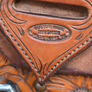 16" USED JEFF SMITH CUTTING SADDLE Saddles Jeff Smith