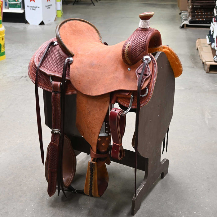 16" TESKEY'S RANCH ASSOCIATION SADDLE Saddles - New Teskey's Saddlery