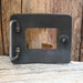 Turtle Jones Silver & Brass Bars Belt Buckle ACCESSORIES - Additional Accessories - Buckles Turtle Jones