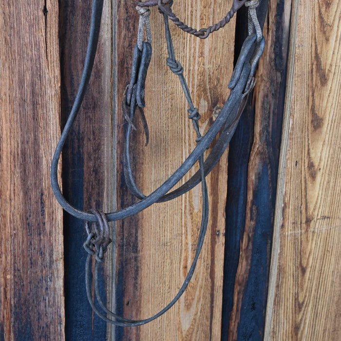 Draw Rig Twisted Wire Snaffle Bridle Rig Sale Barn misc
