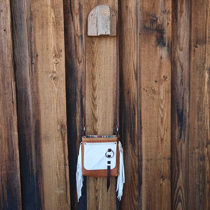 5M Leather Crossbody Chap Purse