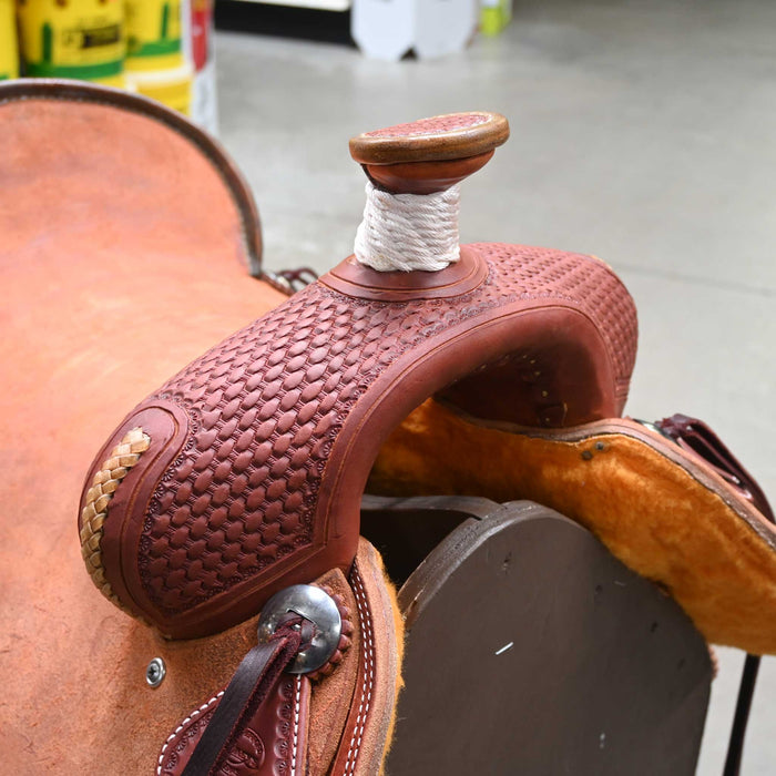 16.5" TESKEY'S RANCH ASSOCIATION SADDLE Saddles - New Teskey's Saddlery