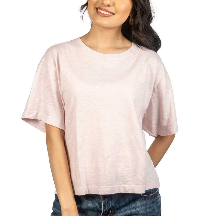 Dylan Loose Petal Crew Tee WOMEN - Clothing - Tops - Short Sleeved Dylan