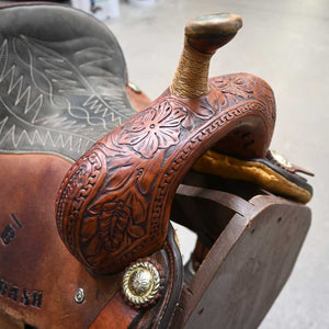 14.5" USED CORRIENTE BARREL SADDLE Saddles Corriente