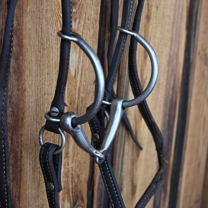 Draw Gag Snaffle Bridle Rig Sale Barn misc