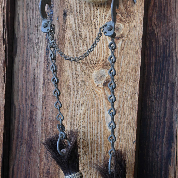 Early 1915 Horse Hair Deer Lodge Prison Bridle Rig w/ Martingale Set