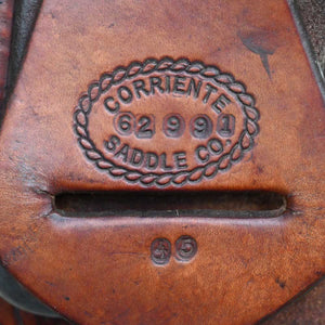 14.5" USED CORRIENTE BARREL SADDLE Saddles Corriente