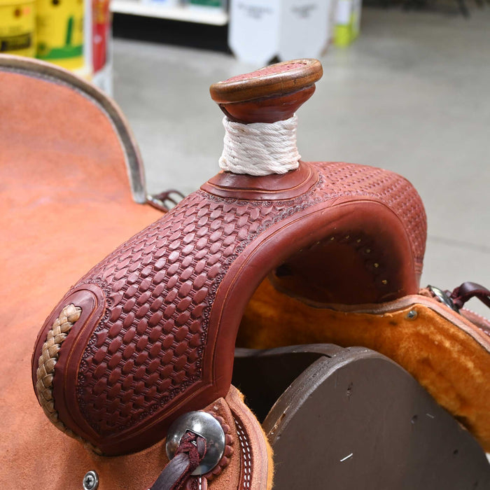 16.5" TESKEY'S RANCH ASSOCIATION SADDLE Saddles - New Teskey's Saddlery