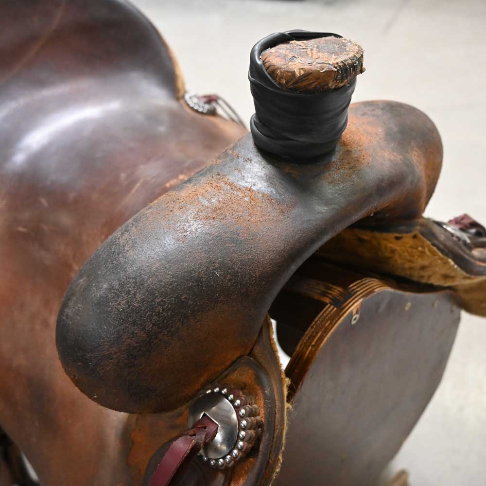 16.5" USED TESKEY'S RANCH SADDLE