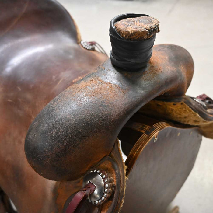 16.5" USED TESKEY'S RANCH SADDLE Saddles - Used Teskey's Saddlery