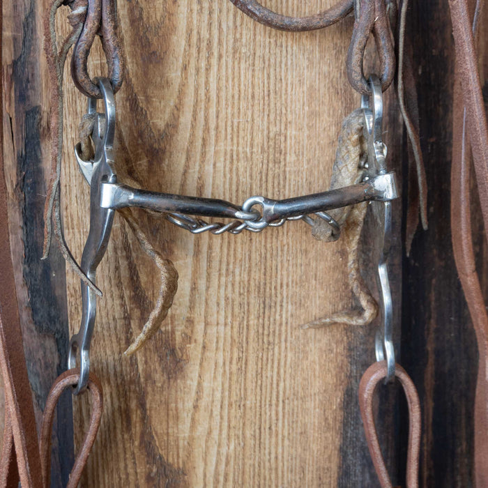Smooth Snaffle Bridle Rig w/Browband Headstall